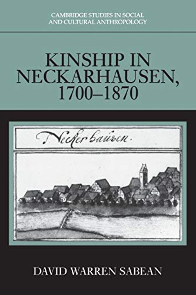 Kinship in Neckarhausen, 1700–1870