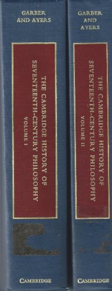 The Cambridge History of Seventeenth-Century Philosophy 2 Volume Hardback Set