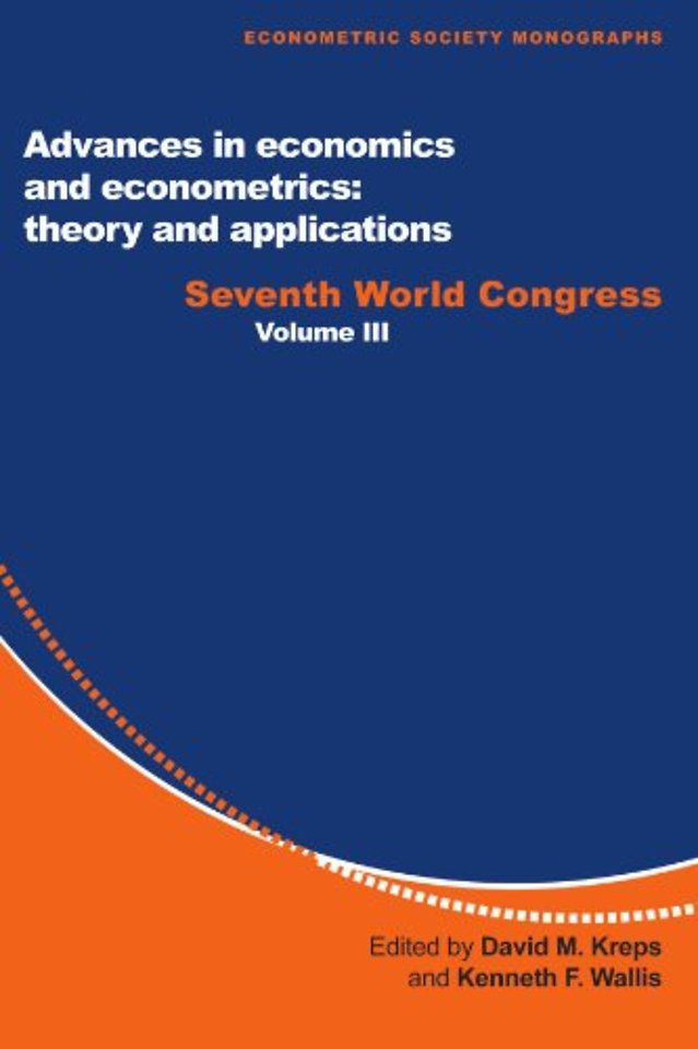 Advances in Economics and Econometrics: Theory and Applications