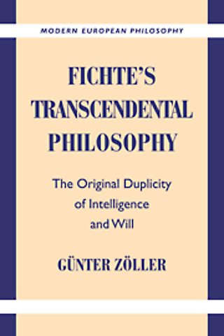 Fichte's Transcendental Philosophy