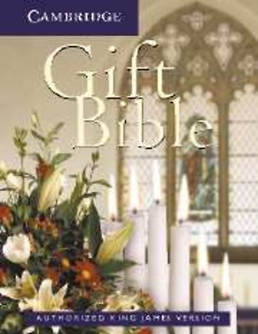KJV Gift Bible, Ruby Text Edition, White, KJ221:T KJ11W