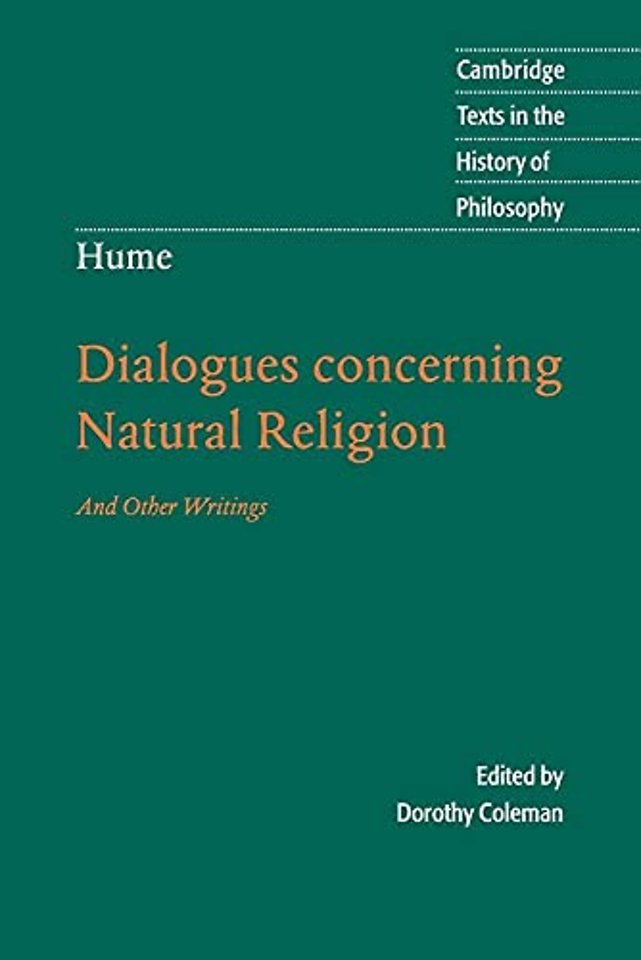 Hume: Dialogues Concerning Natural Religion