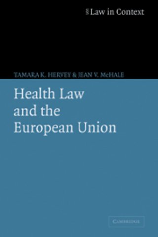 Health Law and the European Union