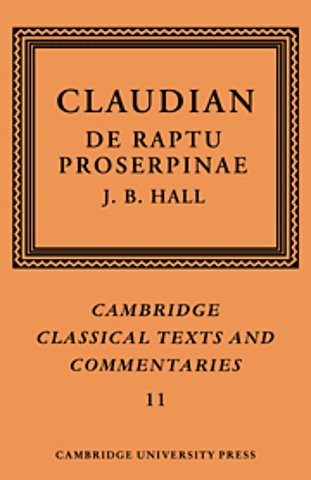Claudian: De Raptu Proserpinae
