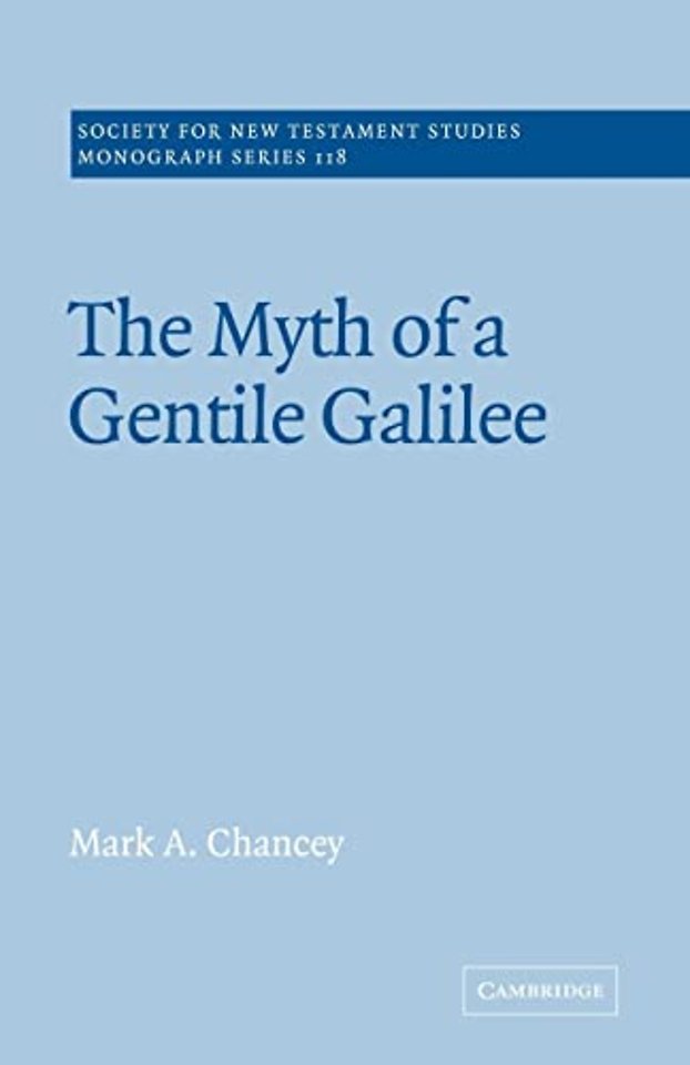 The Myth of a Gentile Galilee