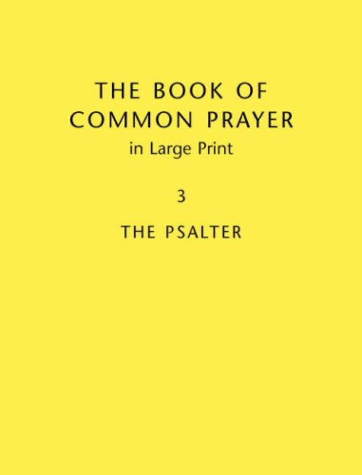 Book of Common Prayer, Large Print Edition, CP800: Volume 3