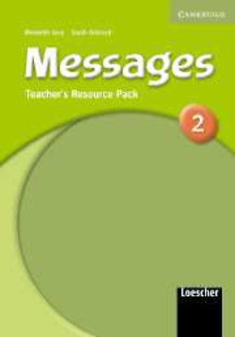 Messages 2 Teacher's Resource Pack Italian Version