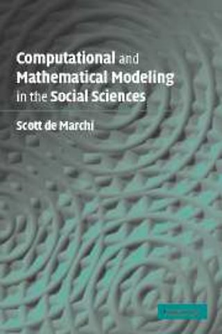 Computational and Mathematical Modeling in the Social Sciences