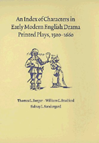 An Index of Characters in Early Modern English Drama