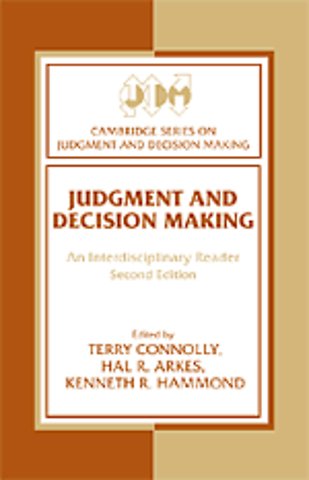 Judgment and Decision Making