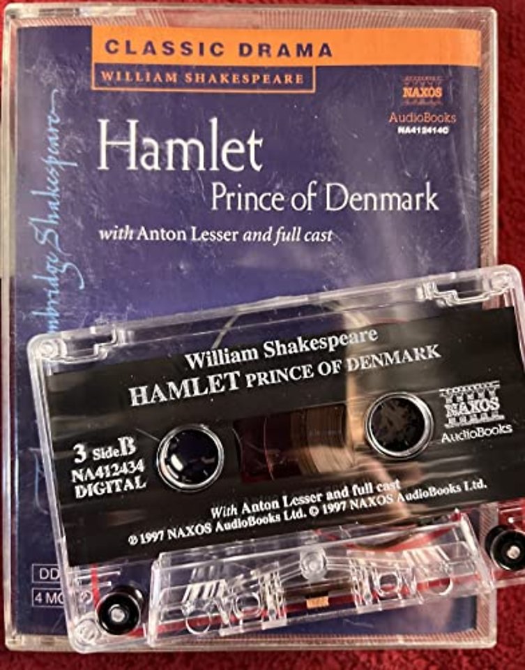 Hamlet, Prince of Denmark Audio Cassette Set (4 Cassettes)