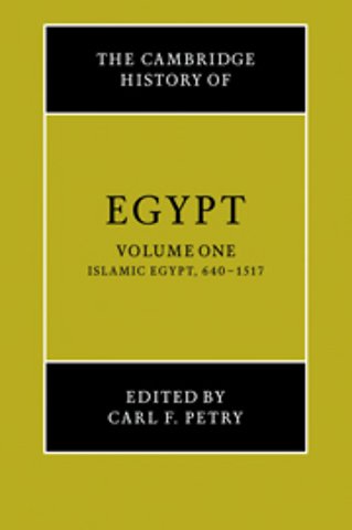 The Cambridge History of Egypt 2 Volume Set