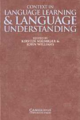Context in Language Learning and Language Understanding