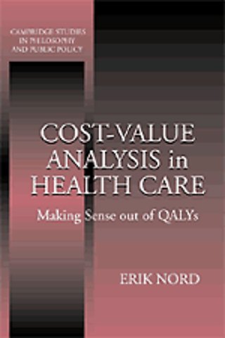 Cost-Value Analysis in Health Care