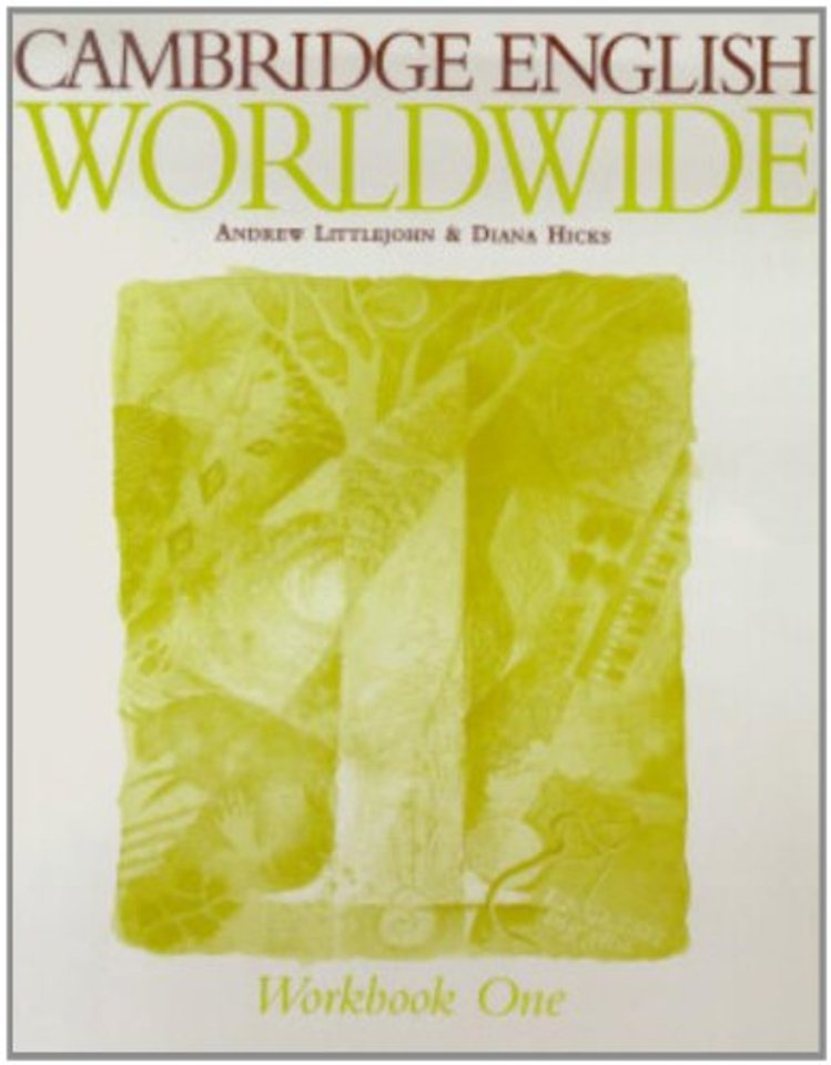 Cambridge English Worldwide Workbook 1