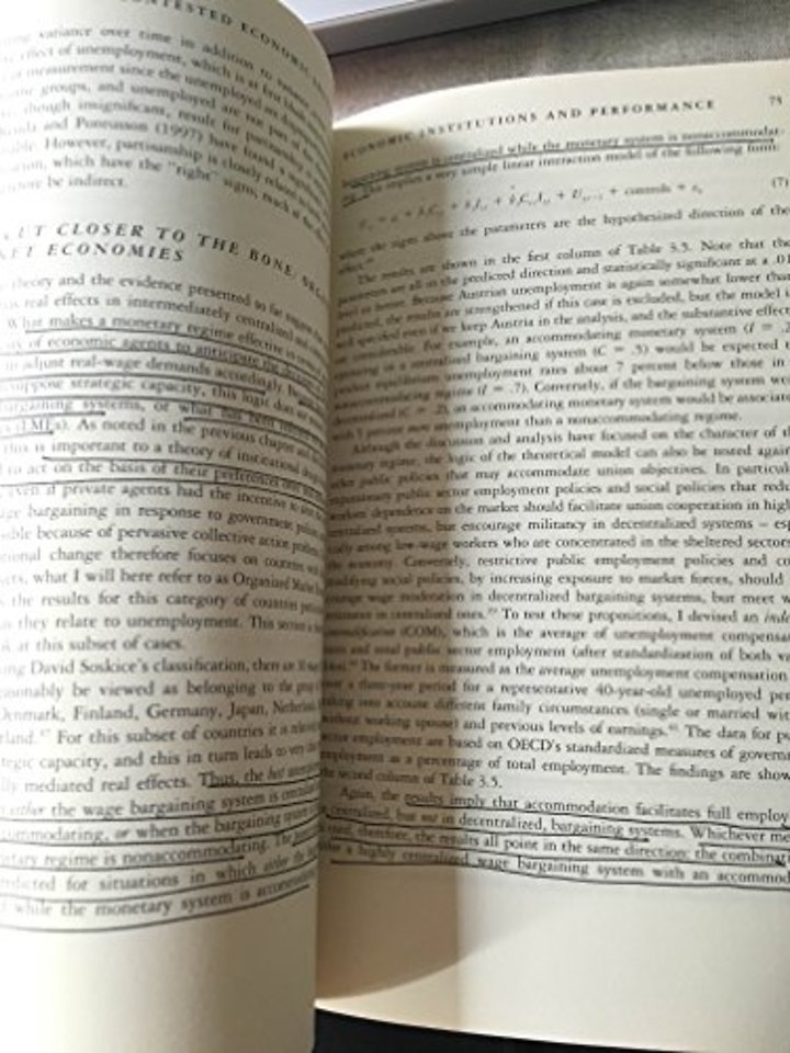 Contested Economic Institutions