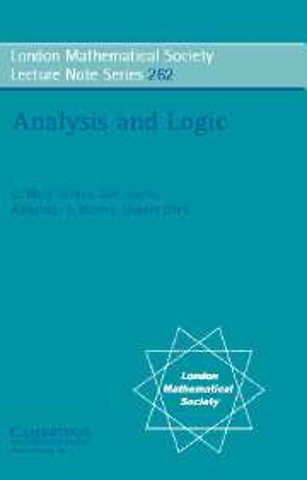 Analysis and Logic