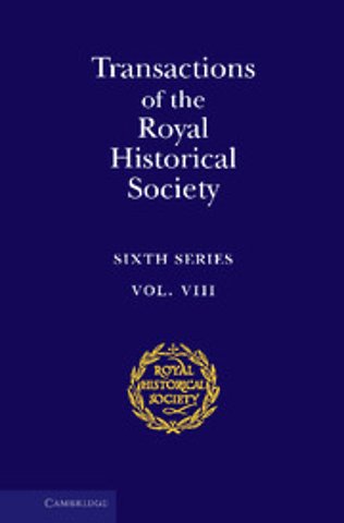 Transactions of the Royal Historical Society: Volume 8