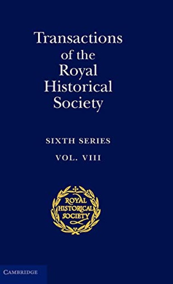 Transactions of the Royal Historical Society: Volume 8