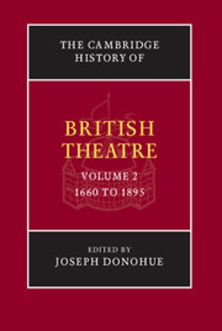 The Cambridge History of British Theatre