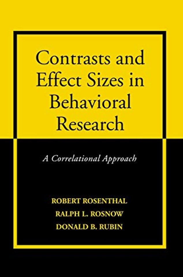 Contrasts and Effect Sizes in Behavioral Research
