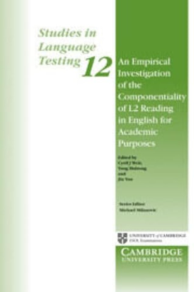 An Empirical Investigation of the Componentiality of L2 Reading in English for Academic Purposes