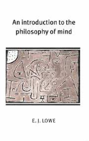 An Introduction to the Philosophy of Mind