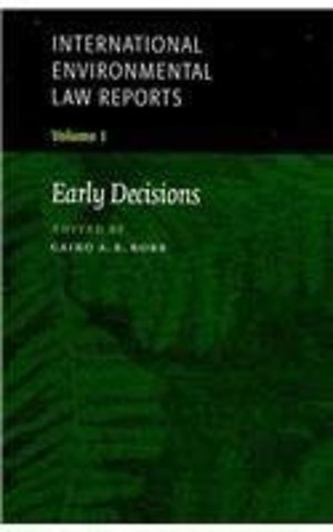 International Environmental Law Reports Set 5 Paperbacks