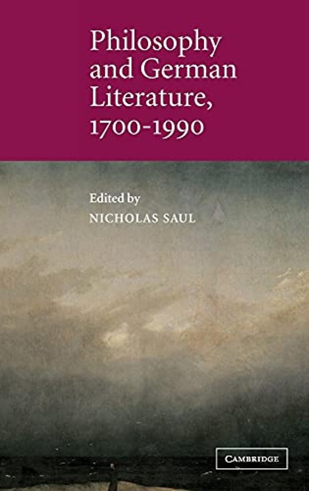 Philosophy and German Literature, 1700–1990