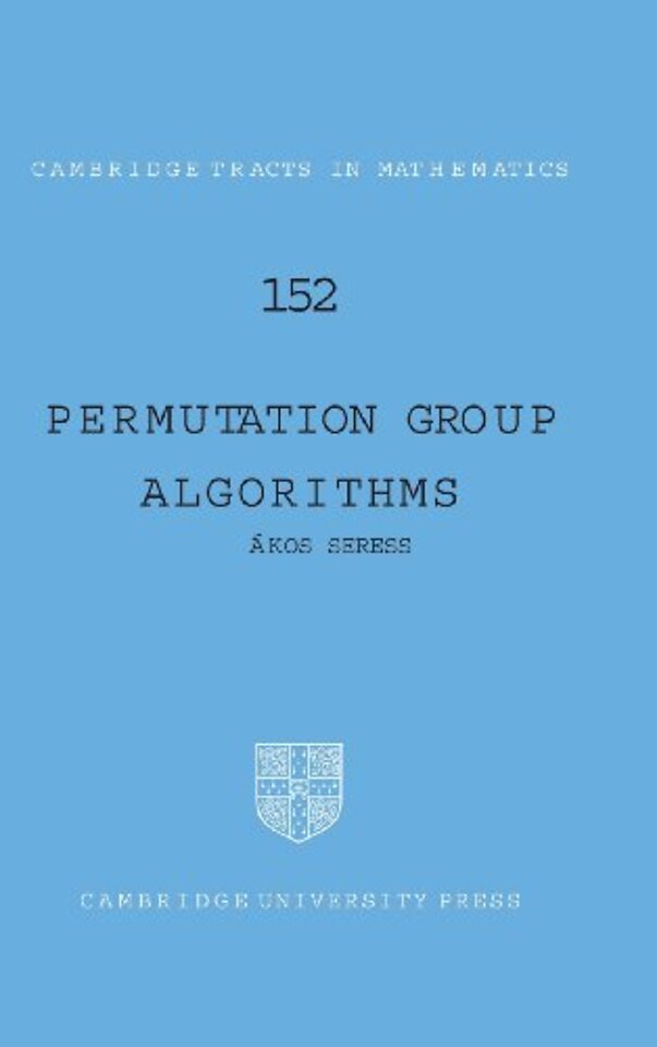 Permutation Group Algorithms