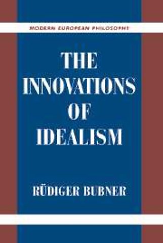 The Innovations of Idealism