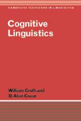 Cognitive Linguistics