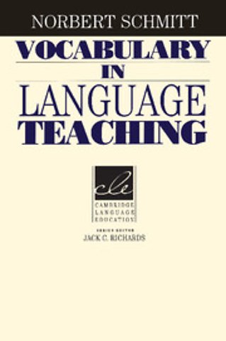 Vocabulary in Language Teaching