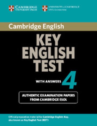 Cambridge Key English Test 4 Student's Book with Answers