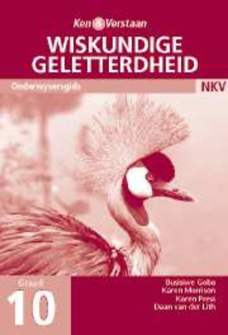 Study and Master Mathematical Literacy Grade 10 Teacher's Book Afrikaans Translation