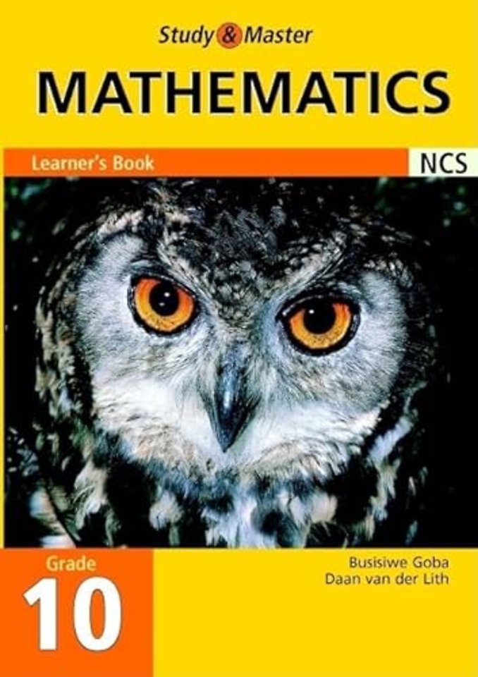 Study and Master Mathematics Grade 10 Learner's Book