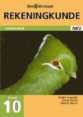 Study and Master Accounting Grade 10 Learner's Book Afrikaans Translation