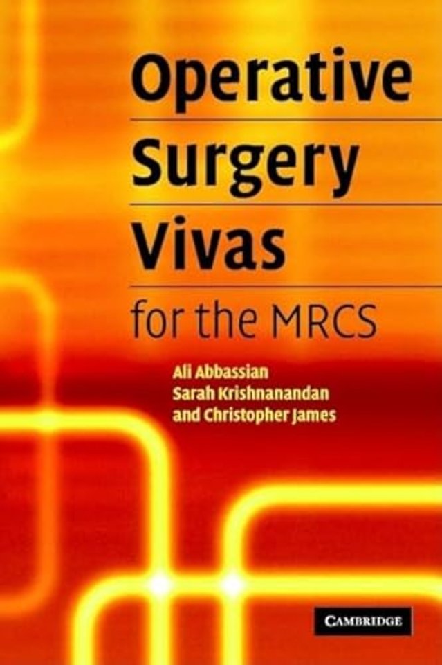 Operative Surgery Vivas for the MRCS