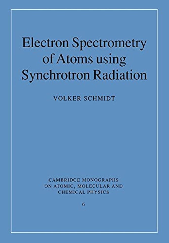 Electron Spectrometry of Atoms using Synchrotron Radiation