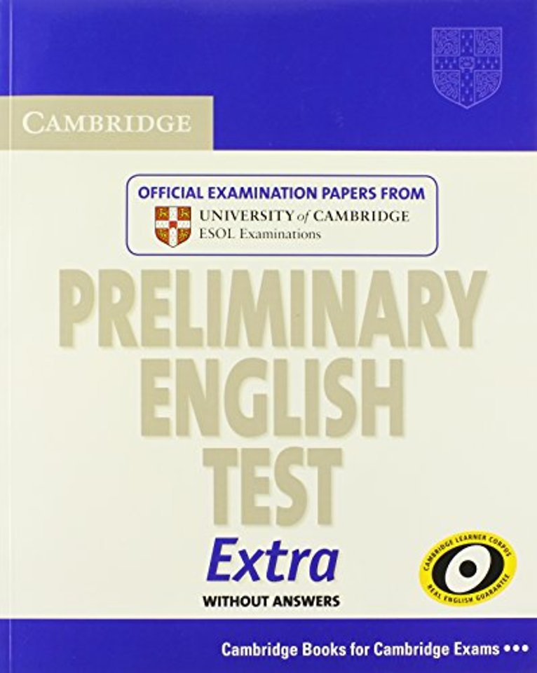 Cambridge Preliminary English Test Extra Student's Book
