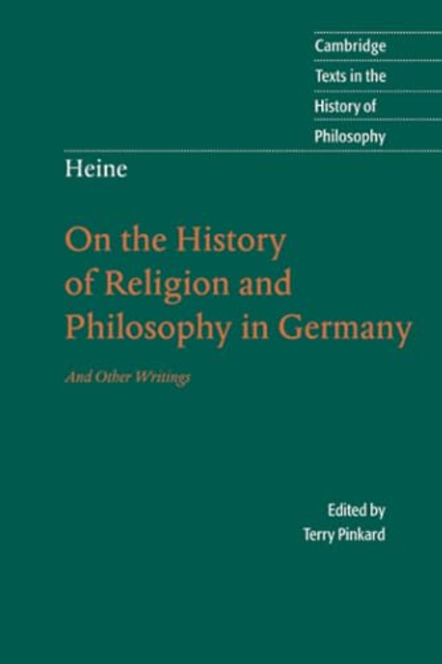Heine: 'On the History of Religion and Philosophy in Germany'