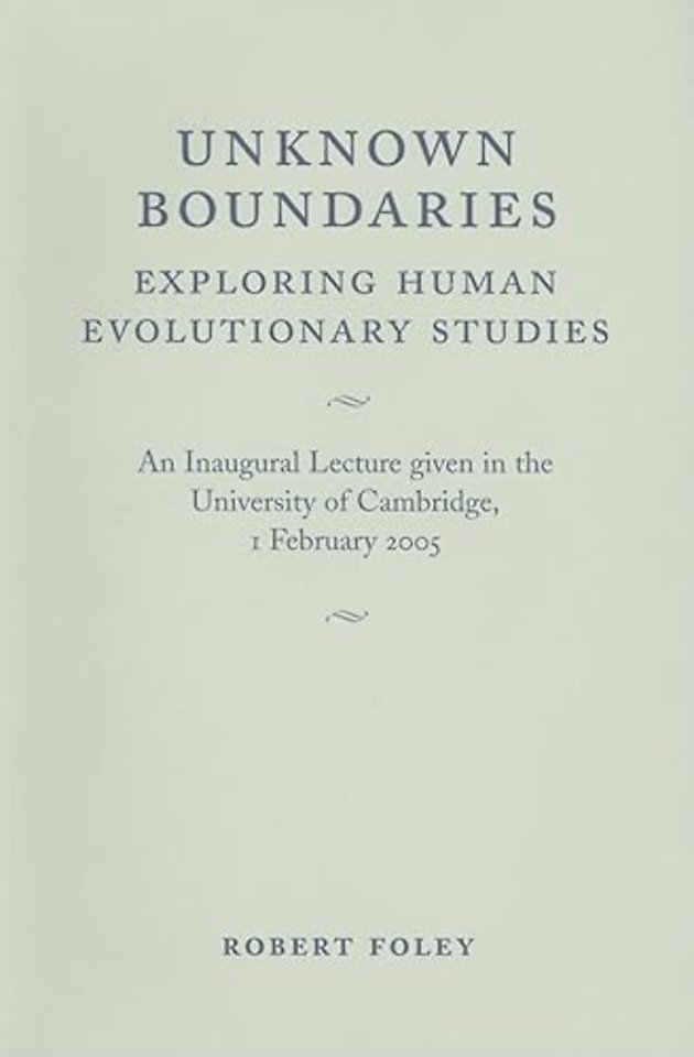 Unknown Boundaries