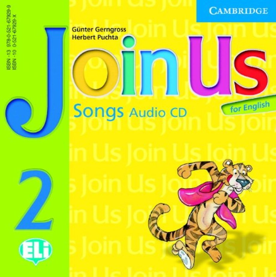 Join Us for English 2 Songs Audio CD