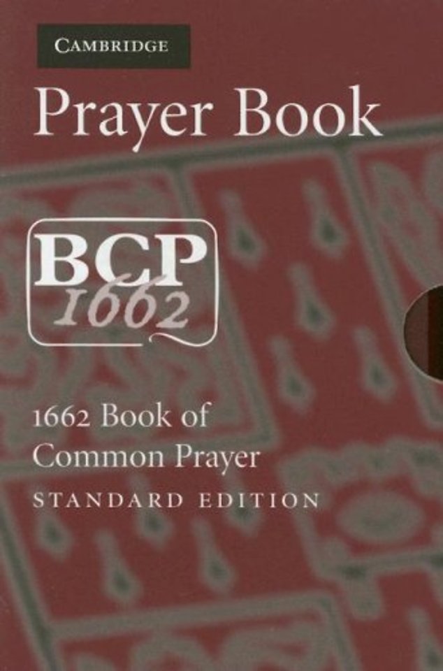 BCP Standard Edition Prayer Book BCP601 Burgundy Imitation Leather