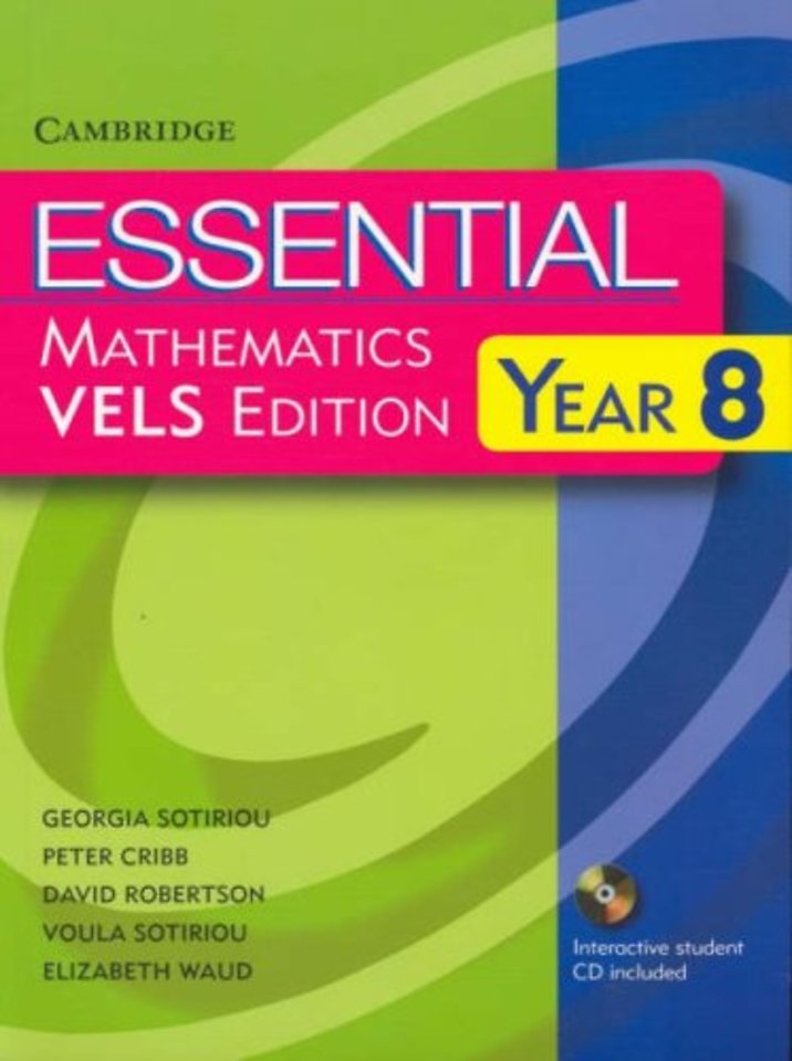 Essential Mathematics VELS Edition Year 8 Pack with Student Book, Student CD and Homework Book