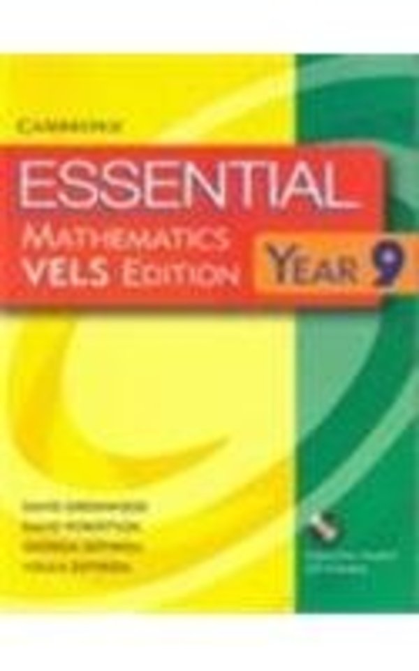 Essential Mathematics VELS Edition Year 9 Pack with Student Book, Student CD and Homework Book