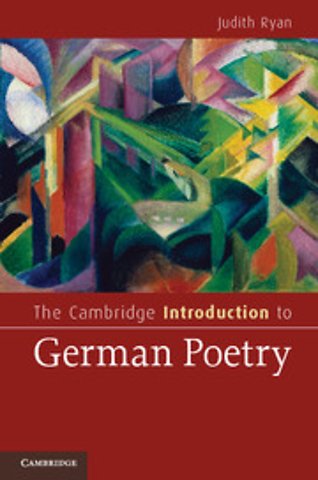 The Cambridge Introduction to German Poetry