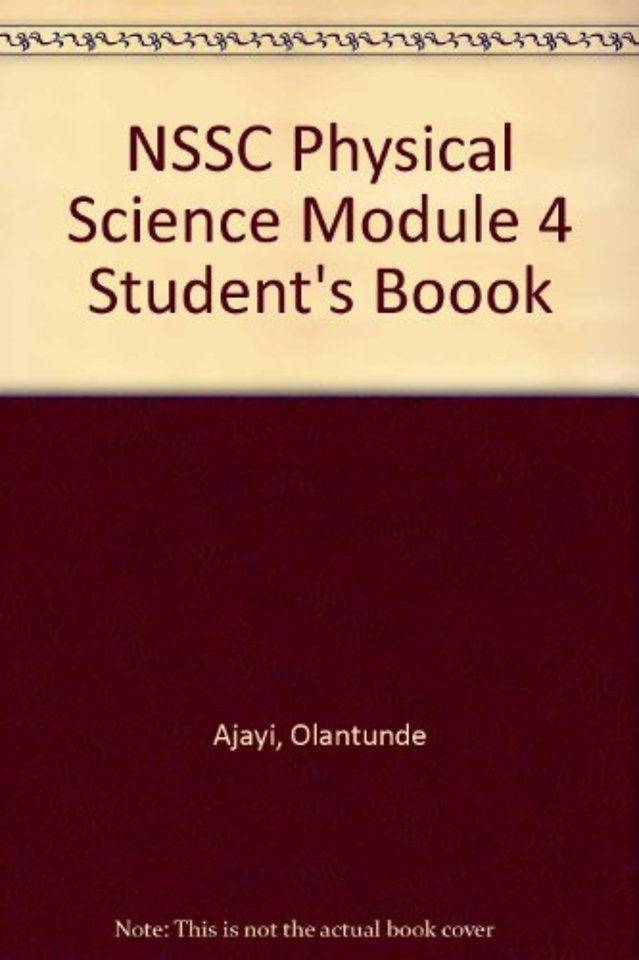 NSSC Physical Science Module 4 Student's Boook