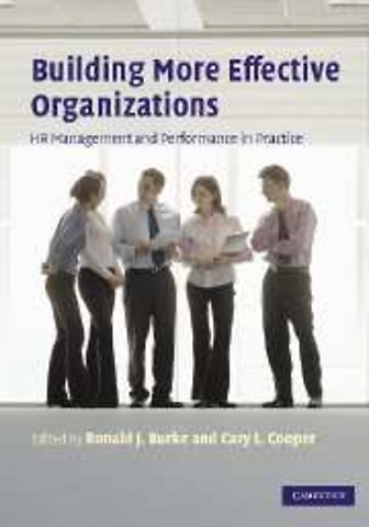 Building More Effective Organizations