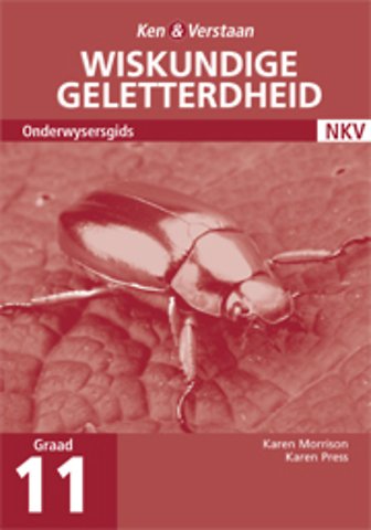 Study and Master Mathematical Literacy Grade 11 Teacher's Guide Afrikaans Translation